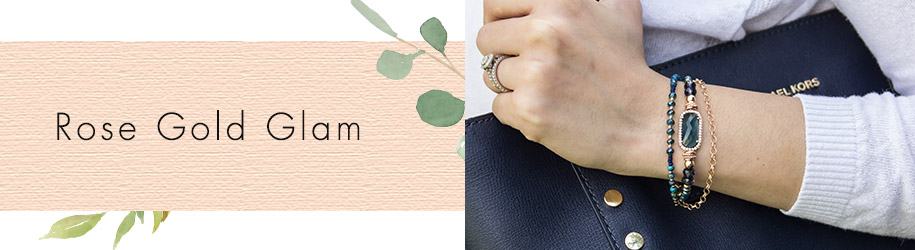 Rose Gold Glam | Rose Gold Medical ID Jewelry