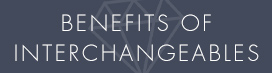 Benefits of Interchangeables