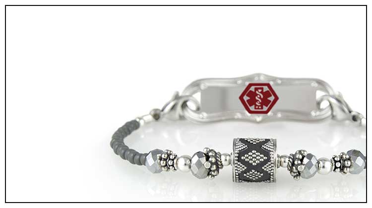 Medical Alert Bracelets Id Bracelets Alert Jewelry Lauren S Hope