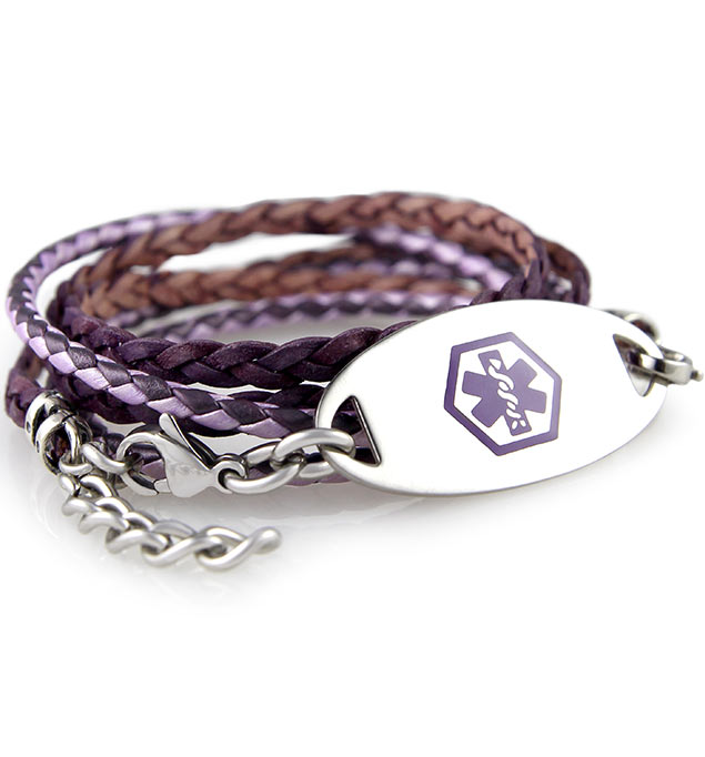 Under Wraps Medical ID Bracelet Lauren's Hope