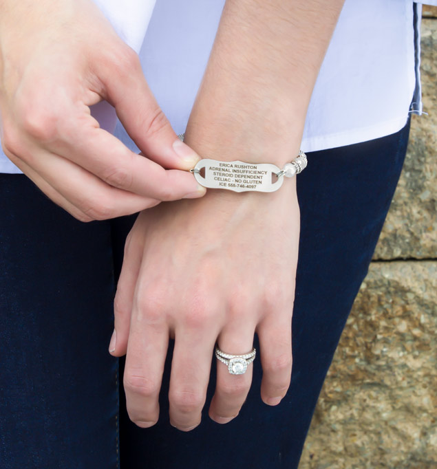 Alexis SmartFit Medical ID Bracelet Lauren's Hope