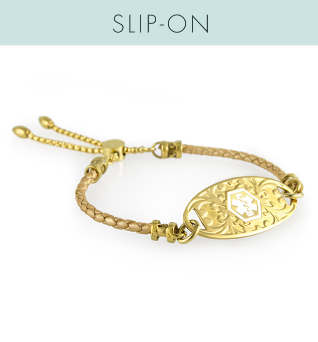 Margo SmartFit Medical ID Bracelet Lauren's Hope