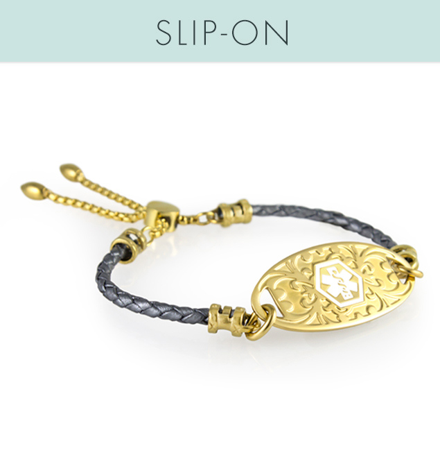 Lola SmartFit Medical ID Bracelet Lauren's Hope