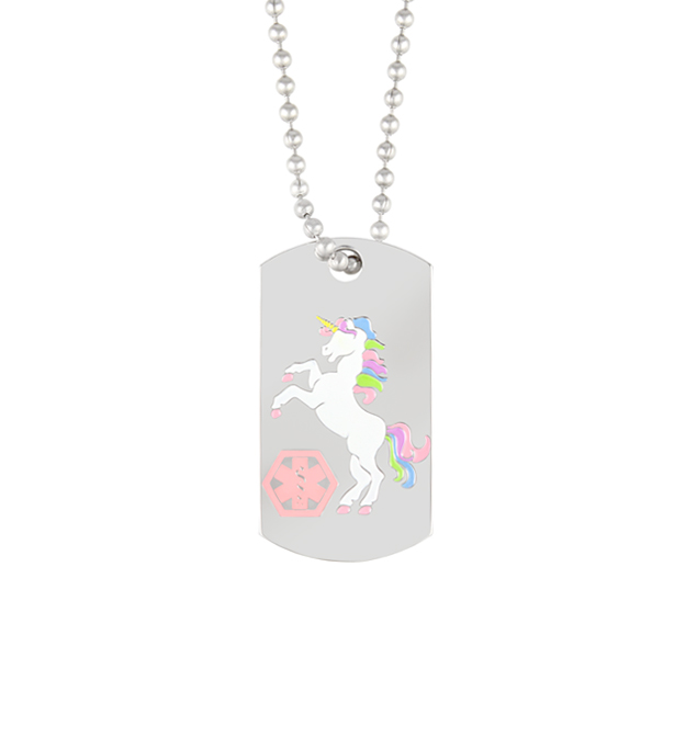 unicorn medical alert bracelet