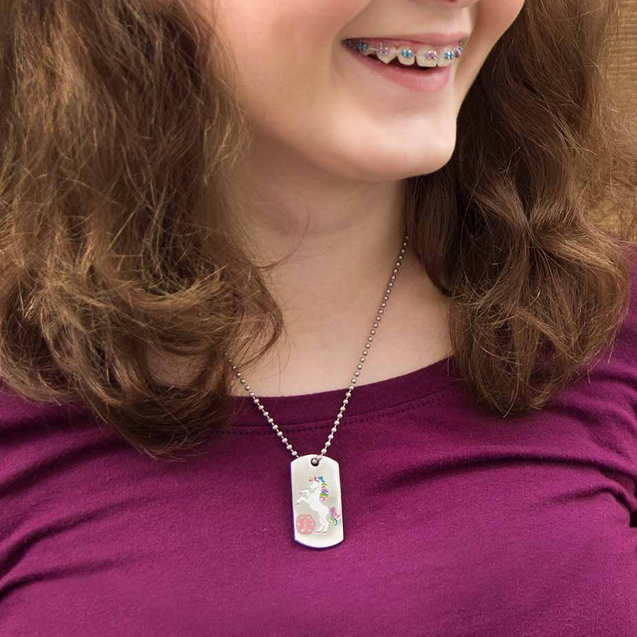 Children's Medical Alert Bracelets and Jewelry for Girls Lauren's Hope